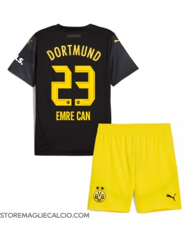Borussia Dortmund Emre Can #23 Maglia Gara Trasferta Repliche 2024-25 Bambino